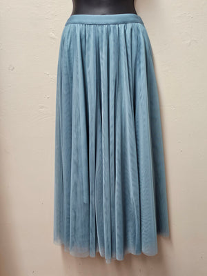 4 Color Ways - Elegant Long Tulle Skirt