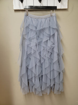4 Color Ways - Elegant Midi Tulle Skirt