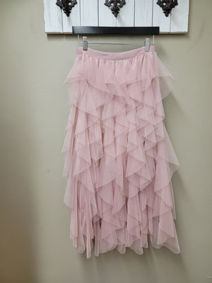 4 Color Ways - Elegant Midi Tulle Skirt