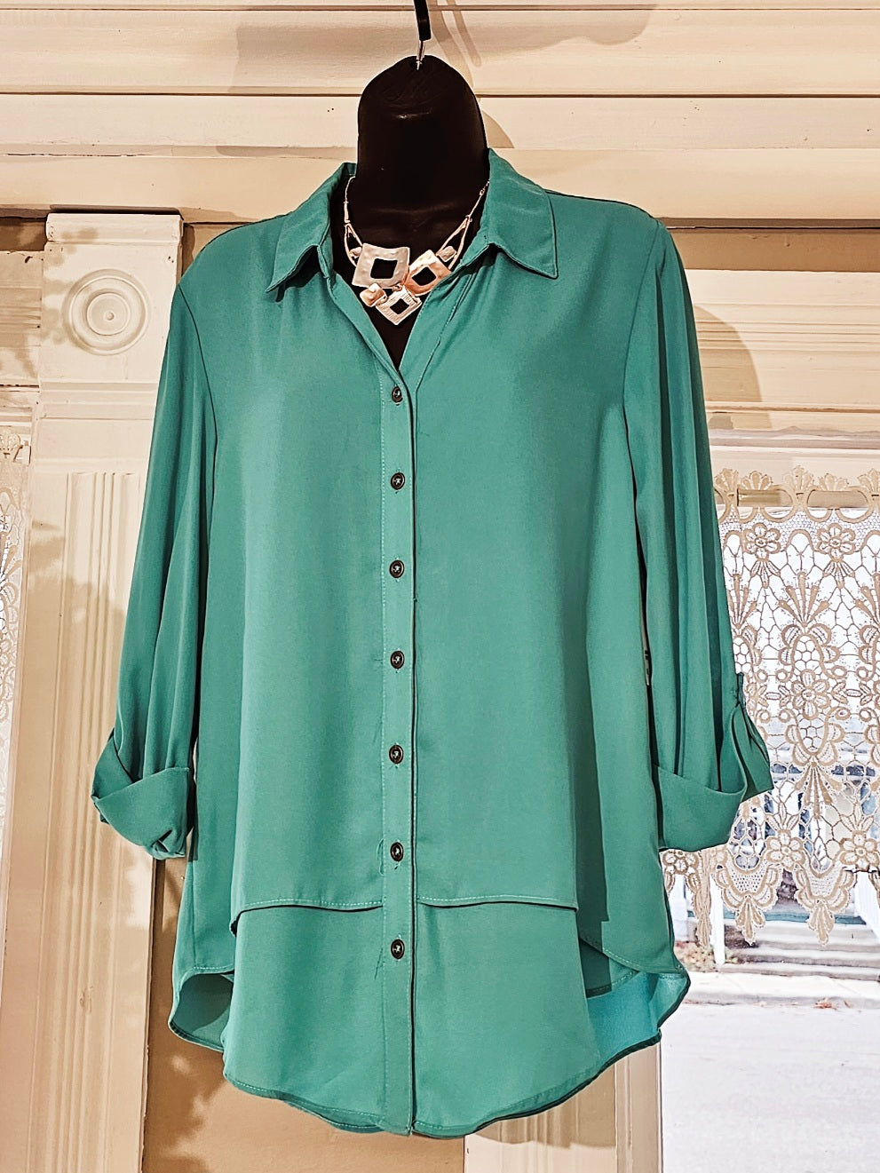 FINAL SALE was $62.99 5 Color Ways - Double Layer Button