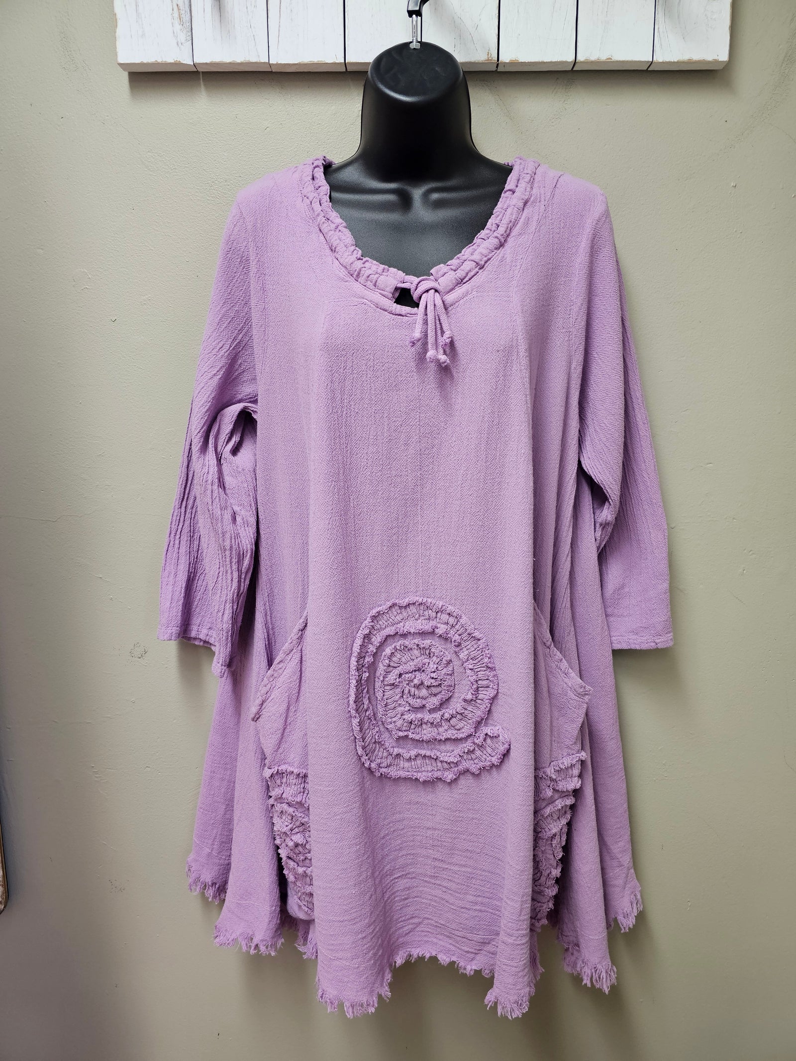 OMG 6 Color Ways - 3/4 Sleeves with "Circle" Designs