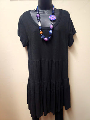 Black Tunic Seam by Sarah