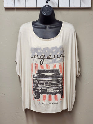 Americana Legends Tee Seams by Sarah