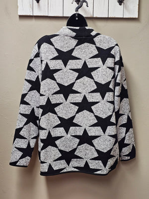 FINAL SALE was $62.99 - 2 Colorways - Swirls or Stars Jacket Sweaters