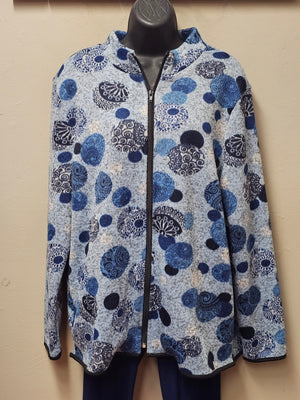 FINAL SALE was $62.99 - 2 Colorways - Swirls or Stars Jacket Sweaters