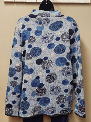 FINAL SALE was $62.99 - 2 Colorways - Swirls or Stars Jacket Sweaters