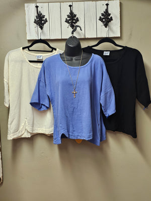 3 Color Ways - Stylish "Scallop" Top