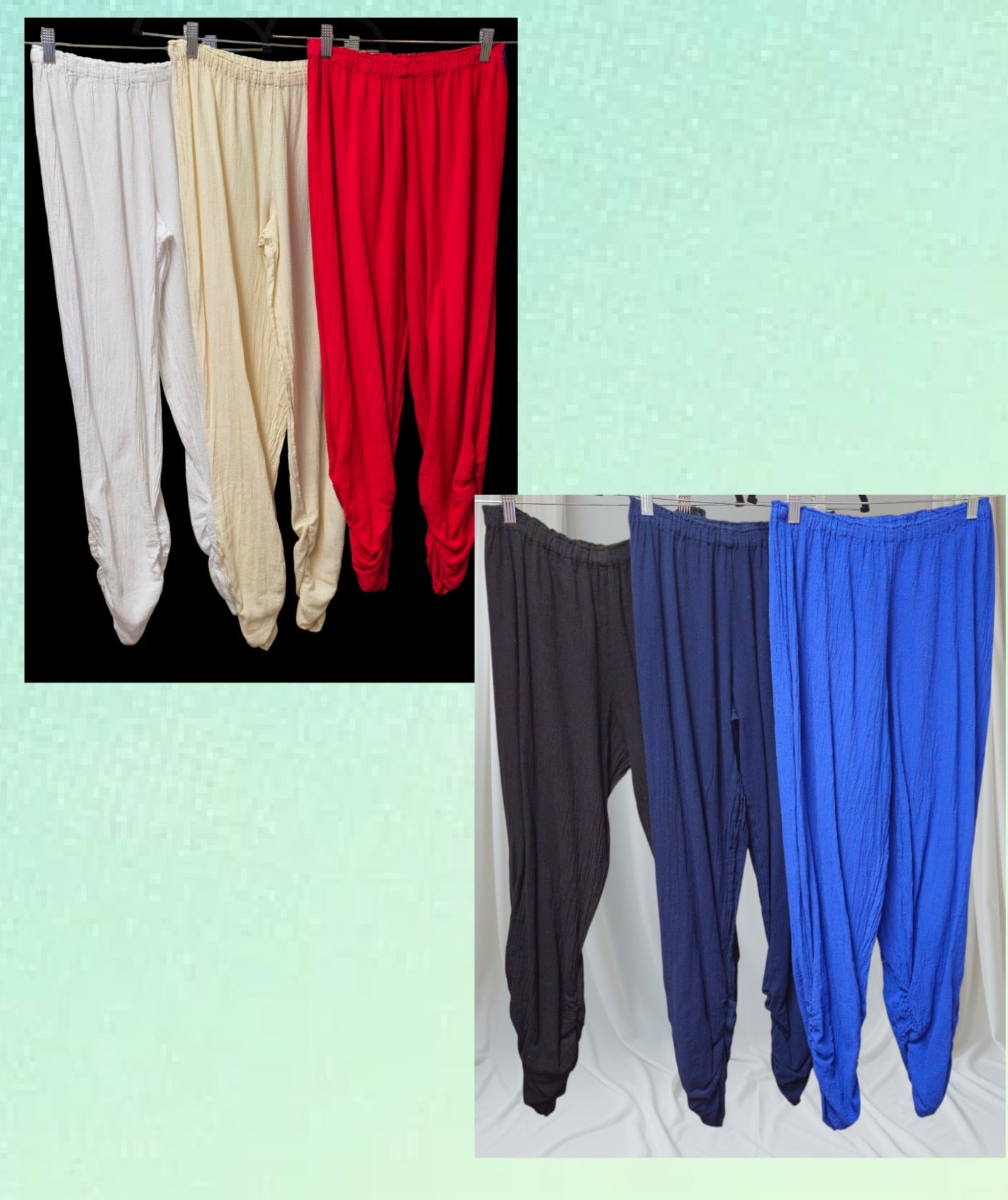 6 Color Ways - Edgy "Essie" Casual  Pants