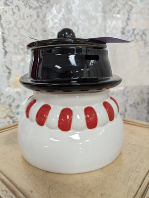 Vintage Snowman Cookie Jar