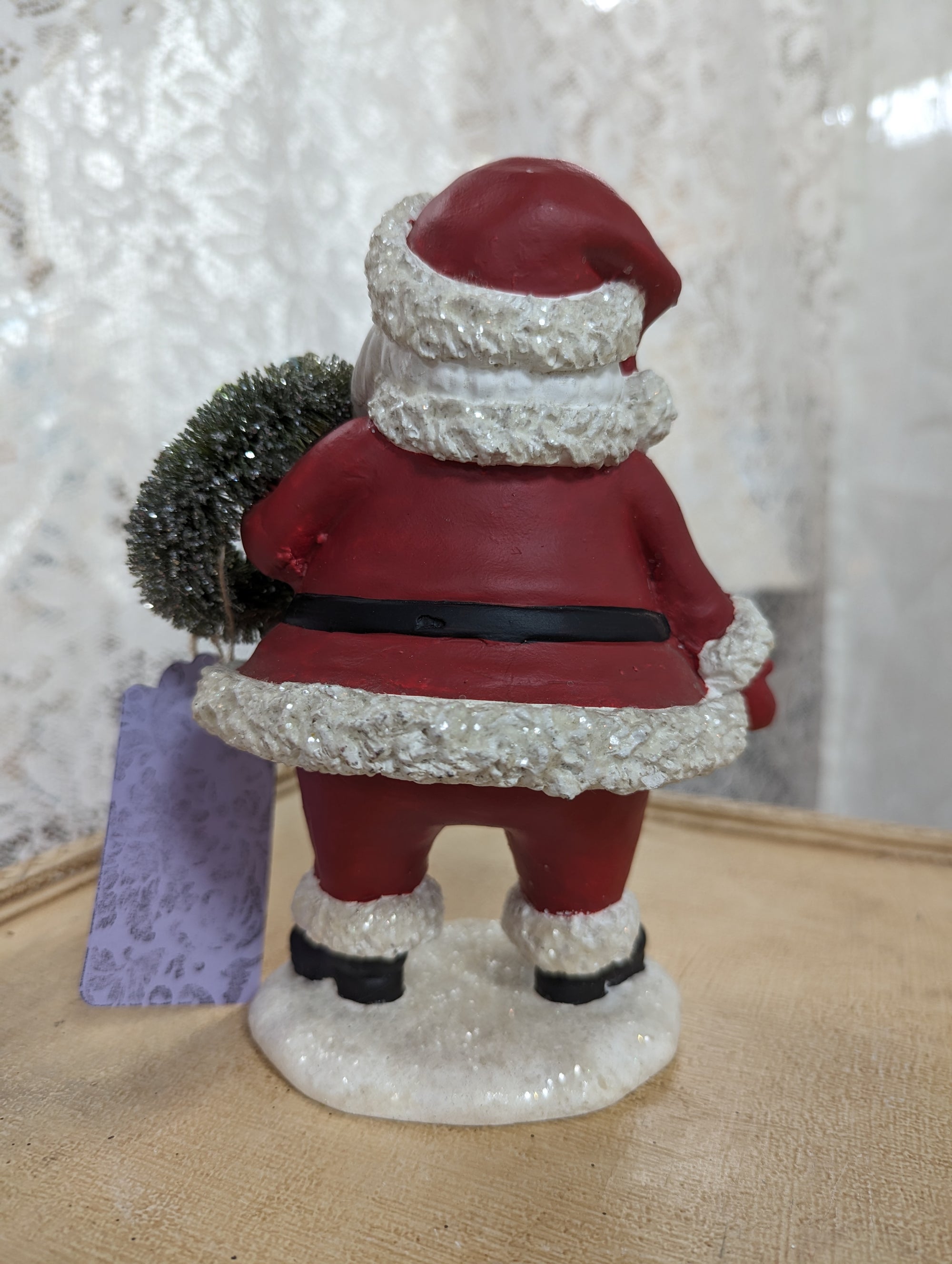 Vintage Santa w/Wreath