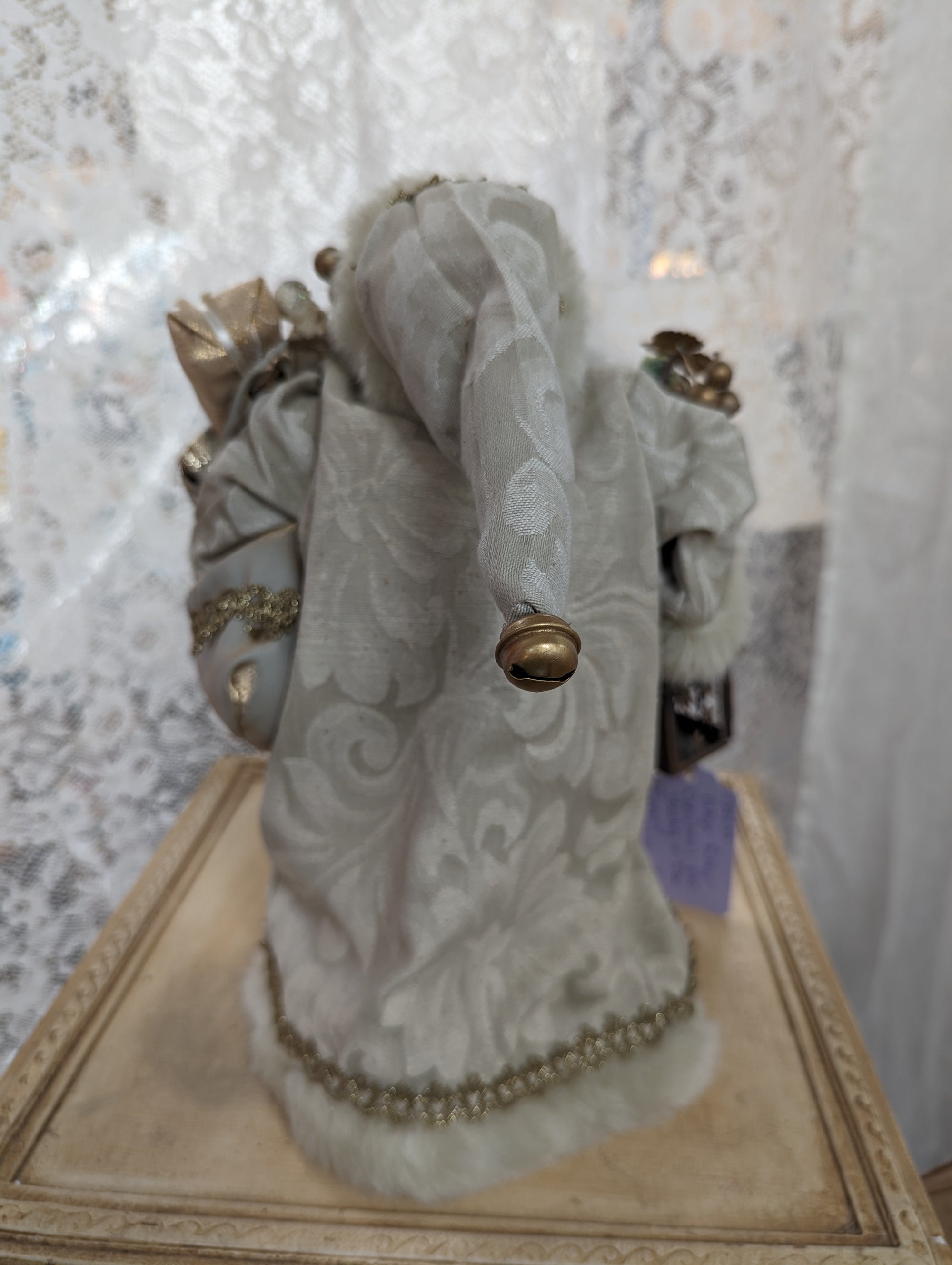 Vintage Father Christmas Free Standing or Tree Topper