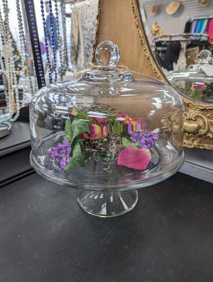 Glass Cake Stand/Trifle Bowl