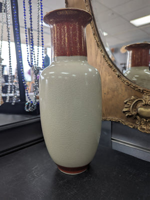 Japanese Vintage Peacock Vase