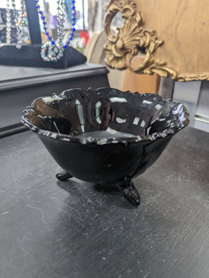 Vintage Black Bowl