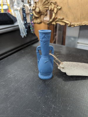 Vintage Miniature Jasperware Bud Vase-Japan