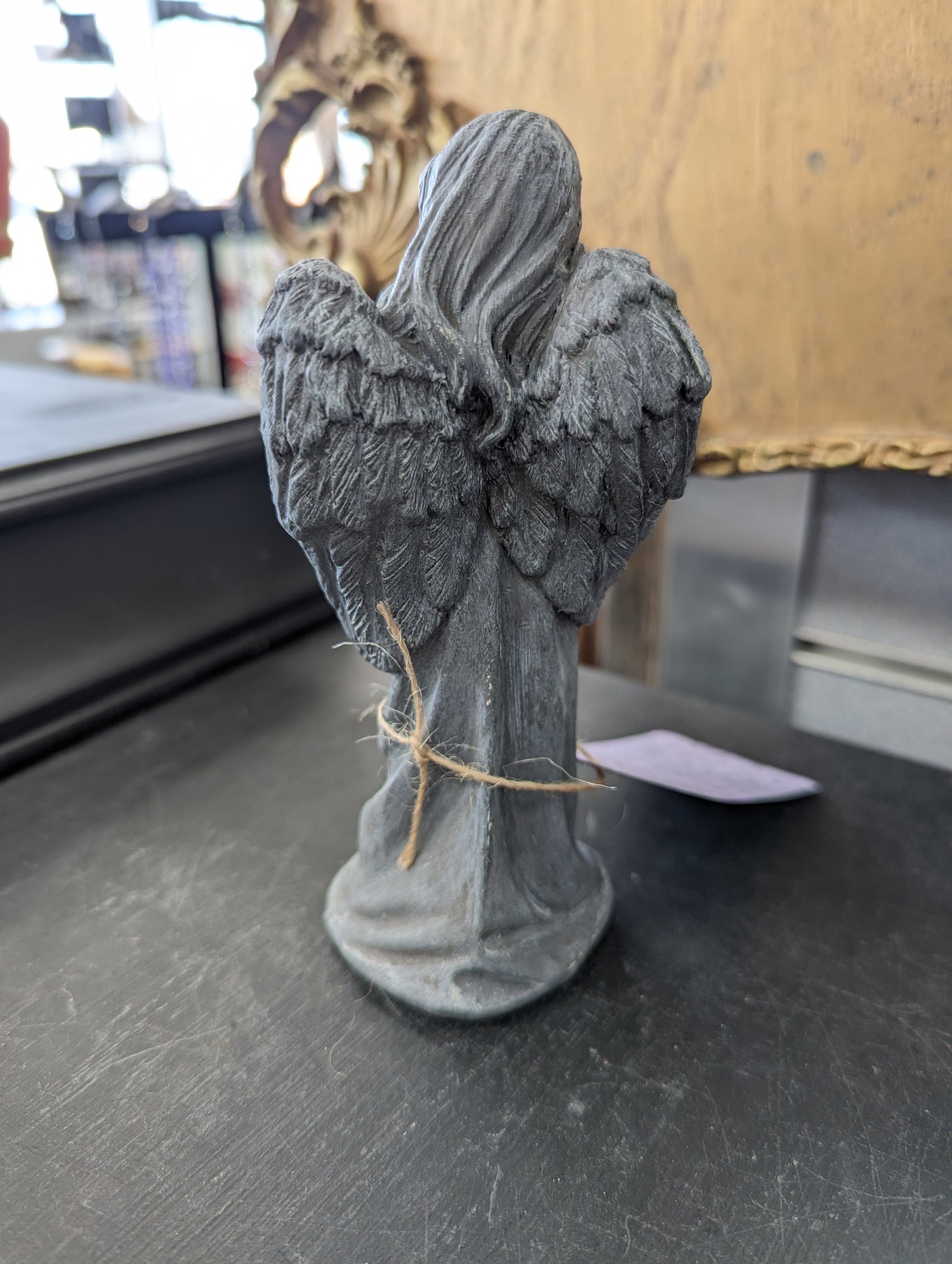 Pretty Angel Upcycled w/Paint and Wax