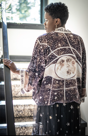 "Love By The Moon" Magical Kimono Jacket