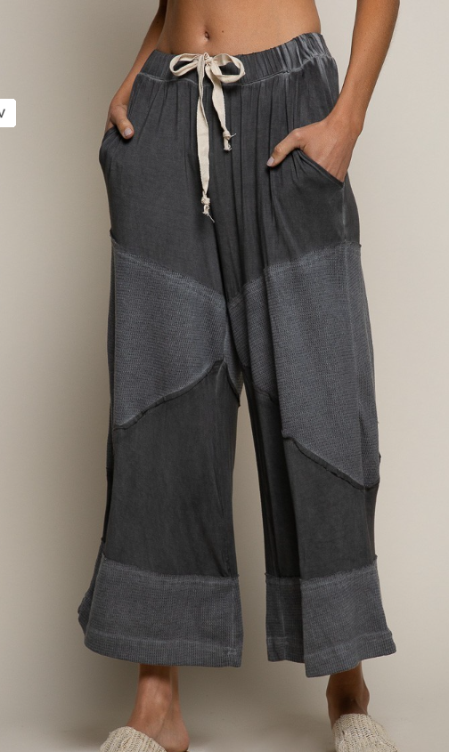 4 Color Ways - Comfortable Loose Knit Wide Pants - You-nique Bou-tique
