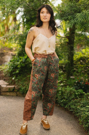 "Secret Garden" Artist Pants