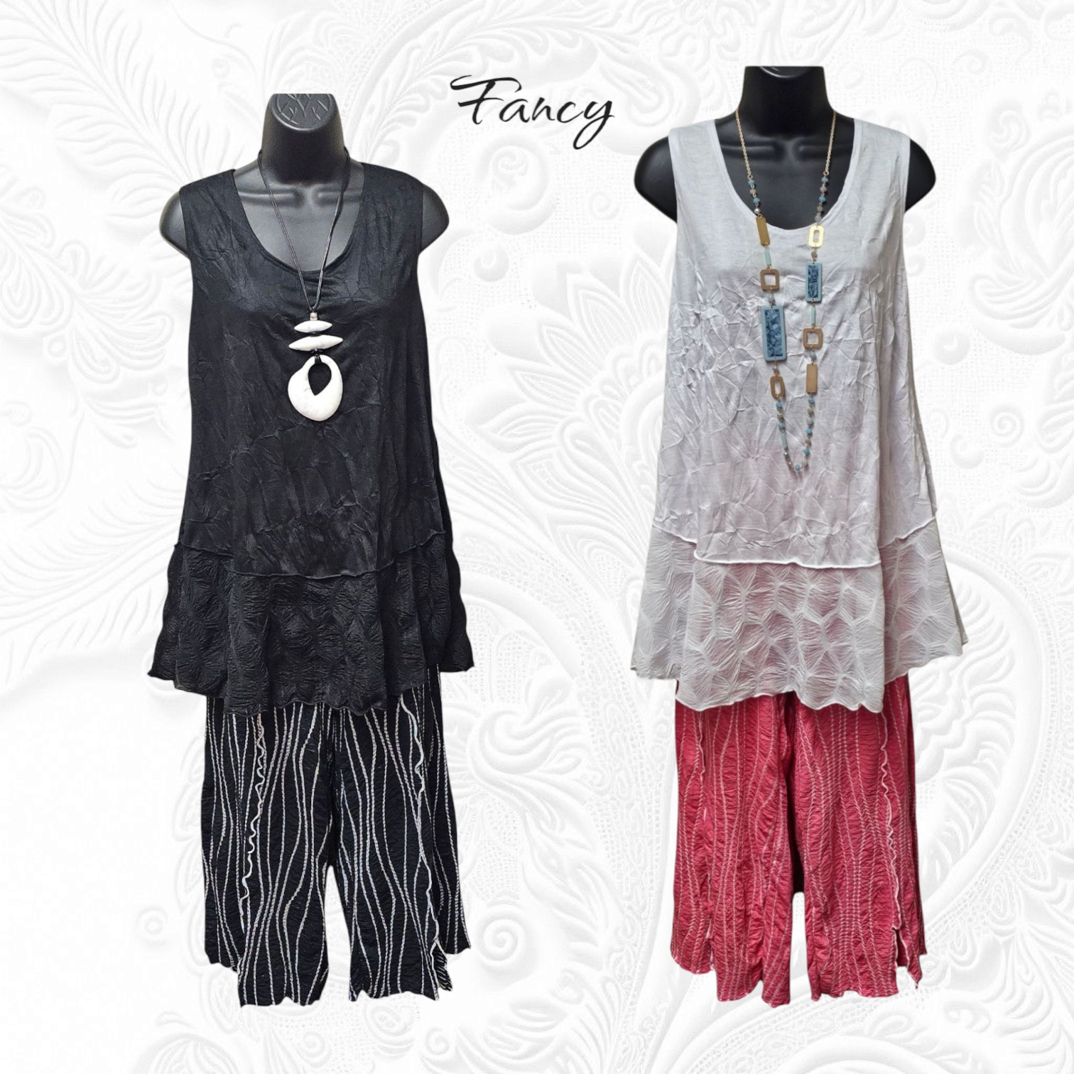 2 Color Ways - Elegant Tank Tops Made in the USA