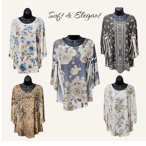5 Color Ways - Gorgeous Light Sweaters with a Vintage Look