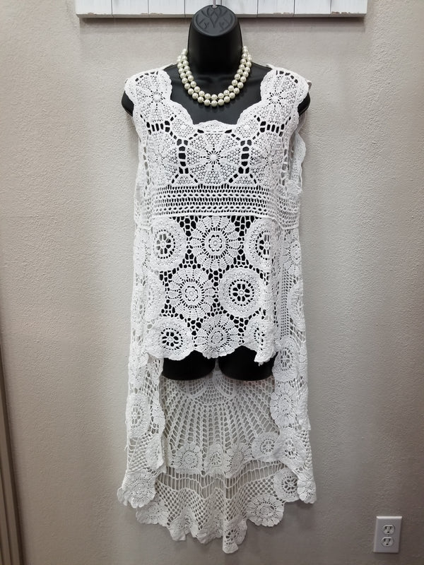 トップス UNUSED CHROCHET HANDKNIT Amazon.com: HANMAX Womens Summer 2 Piece Sets Crochet Knit