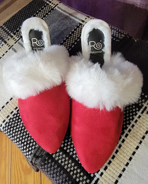 Fun Santa Slippers to Keep Your Toes Warm