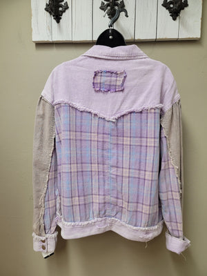 2 Color Ways  - Stylish Denim Flannel Jackets
