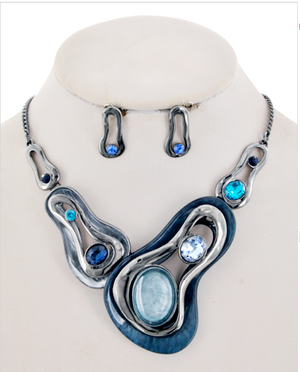 5 Color Ways - Gorgeous Necklace and Earring Sets